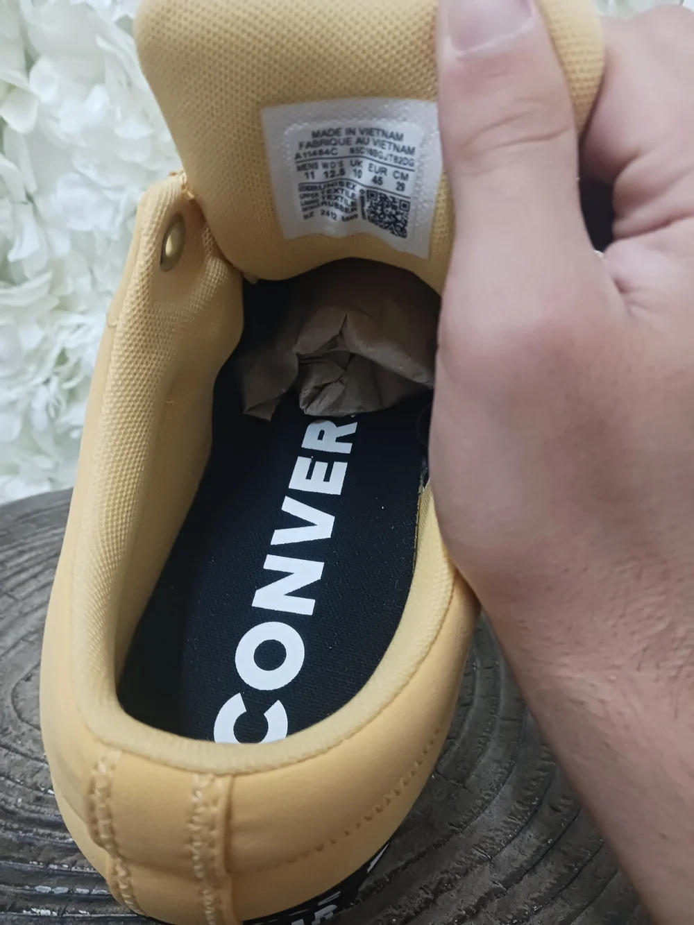 Converse One Star Low Top Sneakers in Yellow
